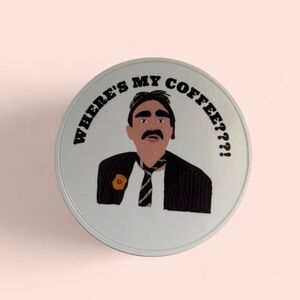 Detective Where’s my Coffee Sticker